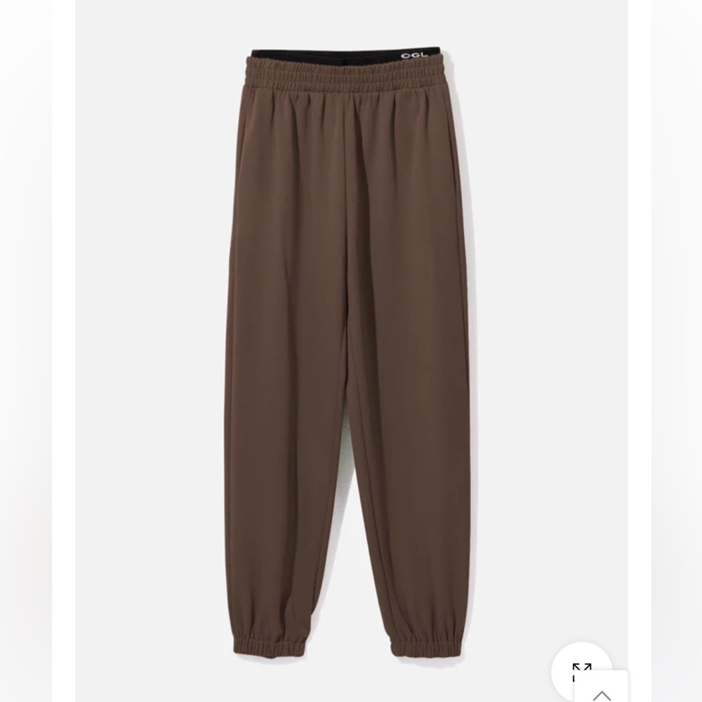 OGL Sweatpants, NWT, Double Waistband, Chocolate, Medium Women’s